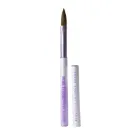 Pincel Oval Purple Pro Series 2.0 Nail Factory | Con Cerdas 100% Naturales Kolinsky HQ tamaño  No. 10 | Morado