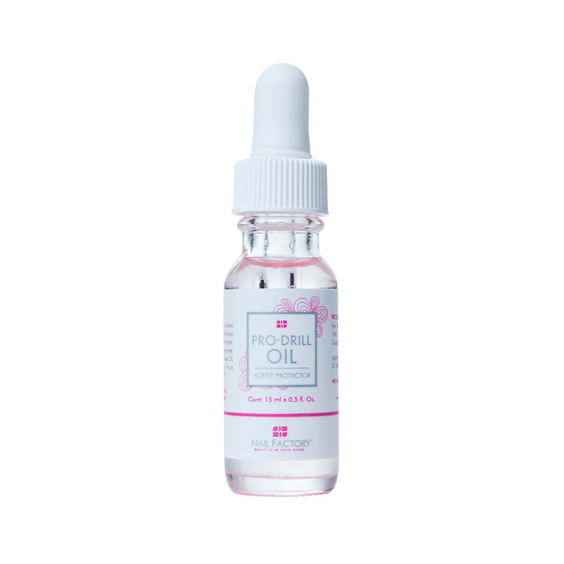 [NFACE05Z0005] Aceite Pro Drill Oil Nail Factory | Aceite Protector para Uso de Drill | 0.5 Oz