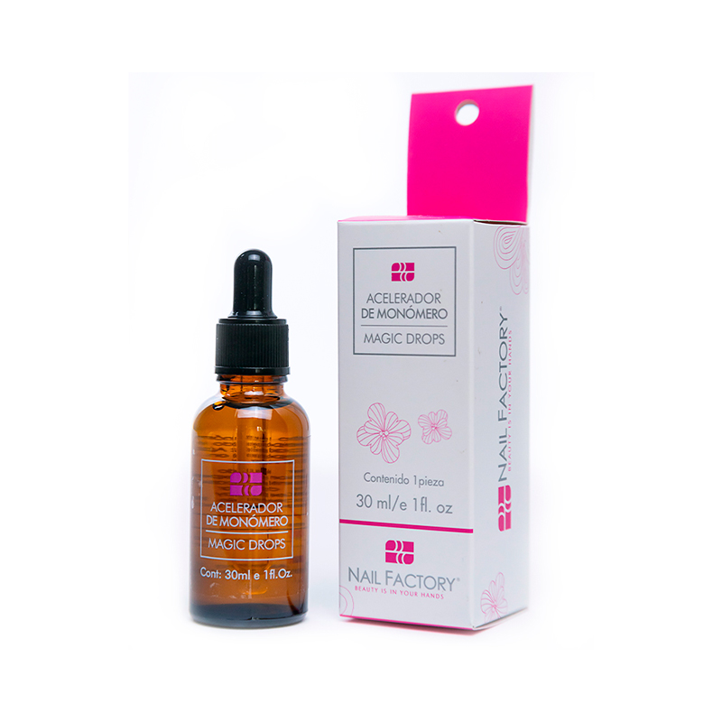 [NFACC1OZ0001] Magic Drops Nail Factory | Acelerador de Monómero | 1 Oz