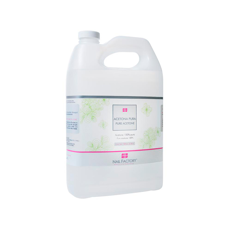 Acetona Nail Factory | Acetona Pura Concentrada para Uñas |128 Oz
