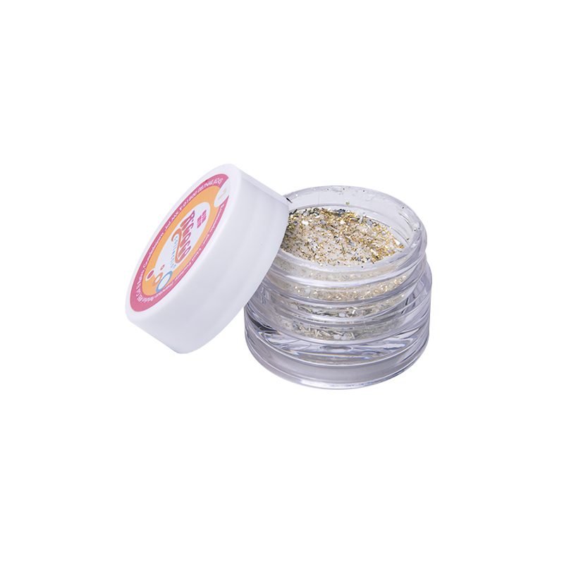 [NFCOL05Z0177] Acrílico A Gogo Nail Factory | Polvo Acrílico para Uñas Oro | 0.5 Oz