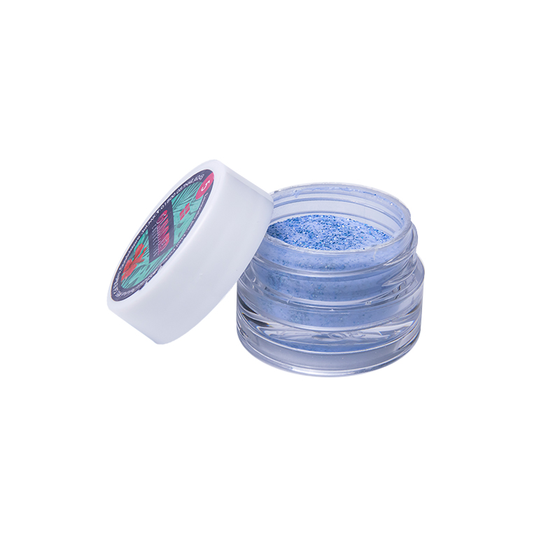[NFCOL05Z0155] Acrílico Glimmer Nail Factory | Polvo Acrílico para Uñas Azul | 0.5 Oz