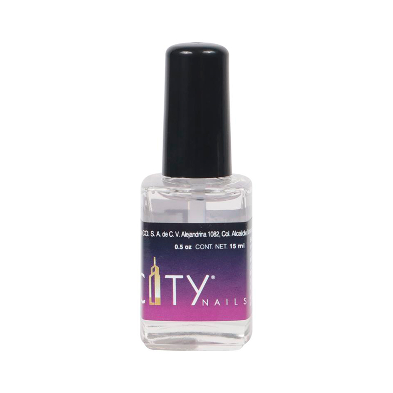 [CNBRI15M0001] Sealer Top City Nails| Brillo para Sellado Final Transparente | 0.5 Oz