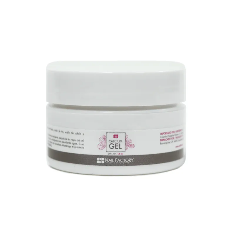 [NFGEL05Z0002] Gel Calcium Nail Factory | Gel de Construcción para Uñas Adicionado con Calcio | 0.5 Oz