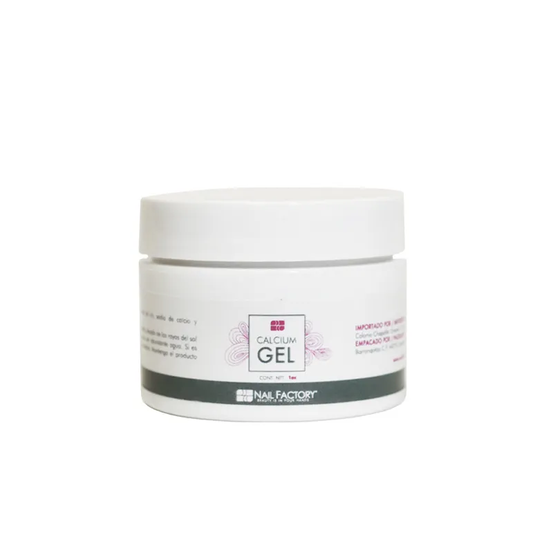 Gel Calcium Nail Factory | Gel de Construcción para Uñas Adicionado con Calcio | 1 Oz