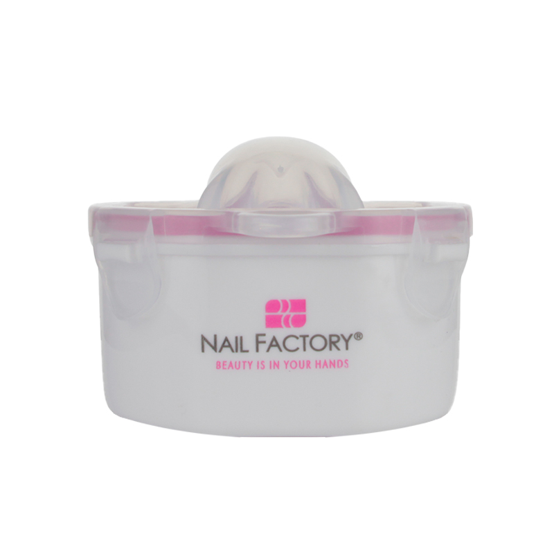 [NFACC1PZ0026] Cio de Plástico Nail Factory | Recipiente para Retiro de Uñas | 1 pz