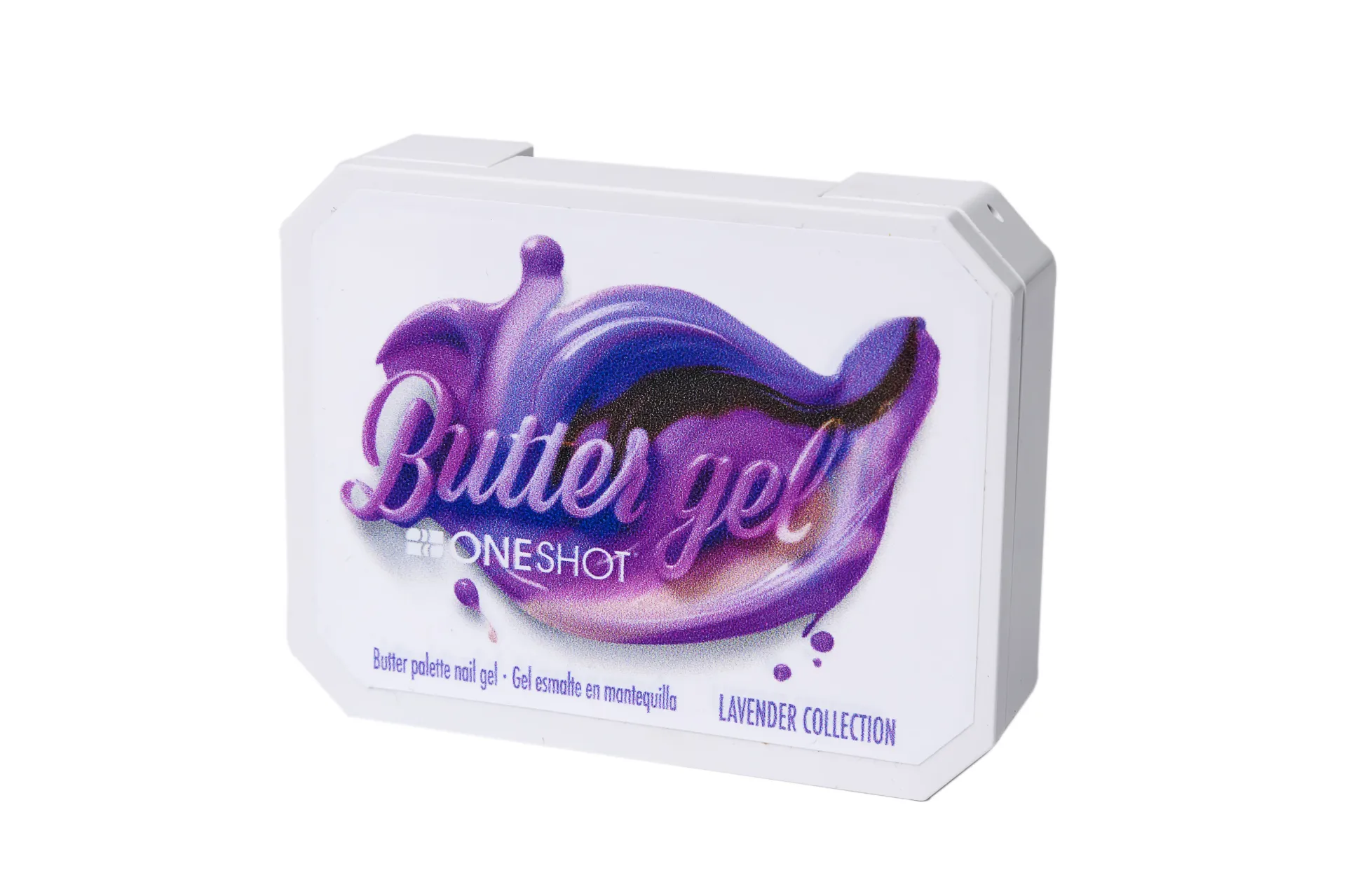 [LCGES05Z0319] Butter Gel One Shot | Colección Lavender |Gel tipo Mantequilla para Diseño Nail Art | 9 Tonos | 0.9 Oz c/u.