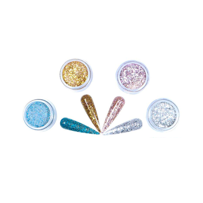 [NFCOL05Z0413] Colección A Gogo Vol 2 Nail Factory | Polvo Acrílico con Variedad en Tonos para Construcción de Uñas Acrílicas | 0.5 Oz c/u.
