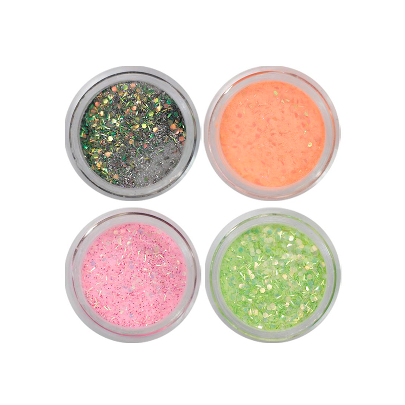 [NFCOL05Z0417] Colección Aloha Vol 1 Nail Factory | Polvo Acrílico con Variedad en Tonos para Construcción de Uñas Acrílicas | 0.5 Oz c/u.