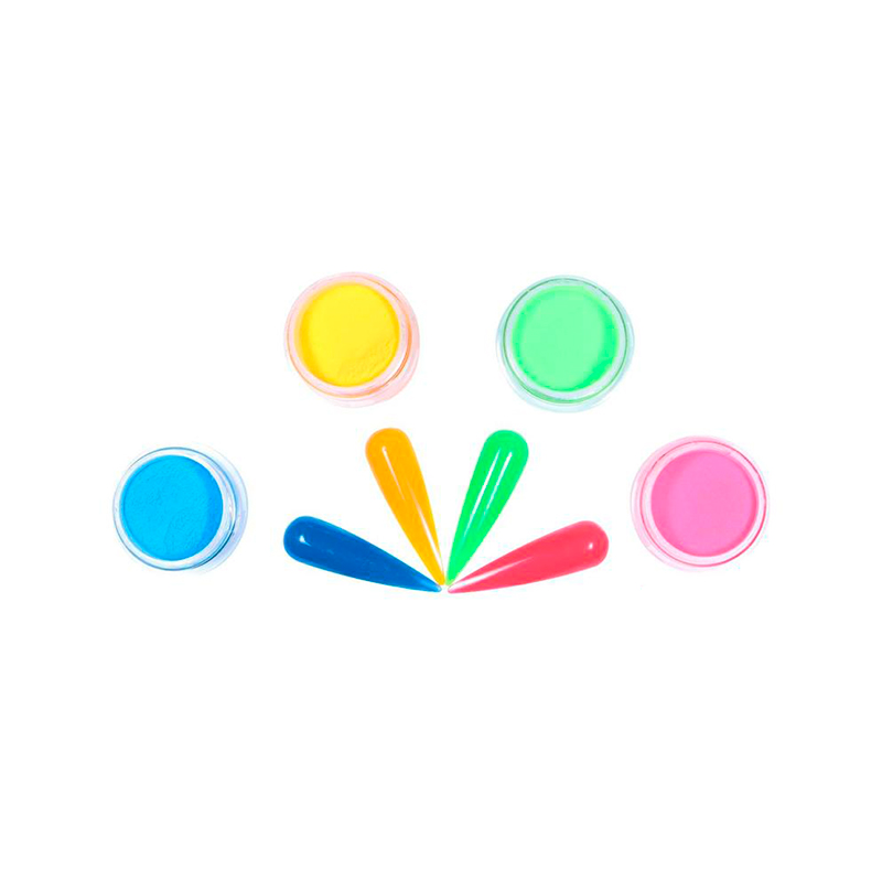 Colección Polvo Acrílico Neón Vol. 1