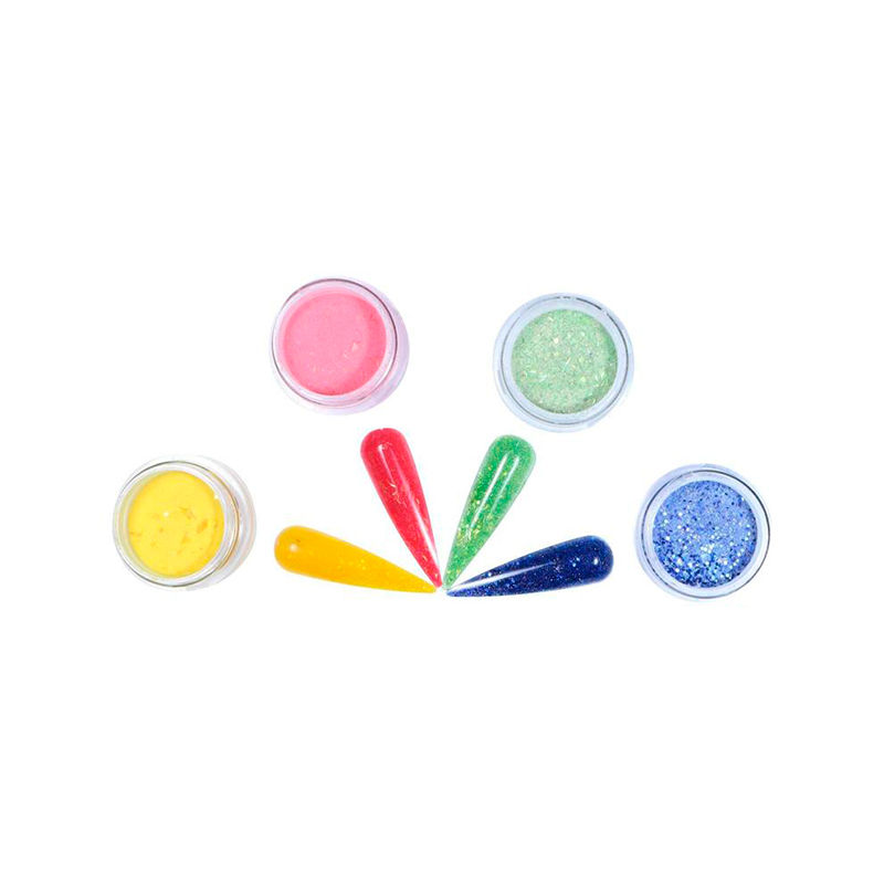 Colección Pink Pop Vol 2 Nail Factory | Polvo Acrílico con Variedad en Tonos para Construcción de Uñas Acrílicas | 0.5 Oz c/u.