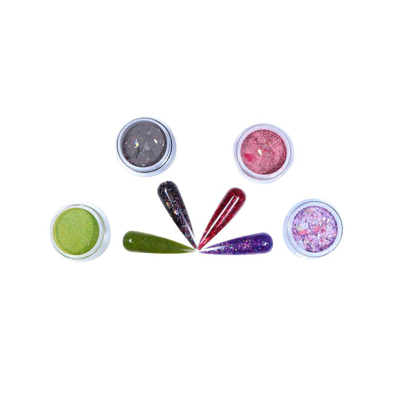[NFCOL05Z0408] Colección Precious Stones Vol 1 Nail Factory | Polvo Acrílico con Variedad en Tonos para Construcción de Uñas Acrílicas | 0.5 Oz c/u.