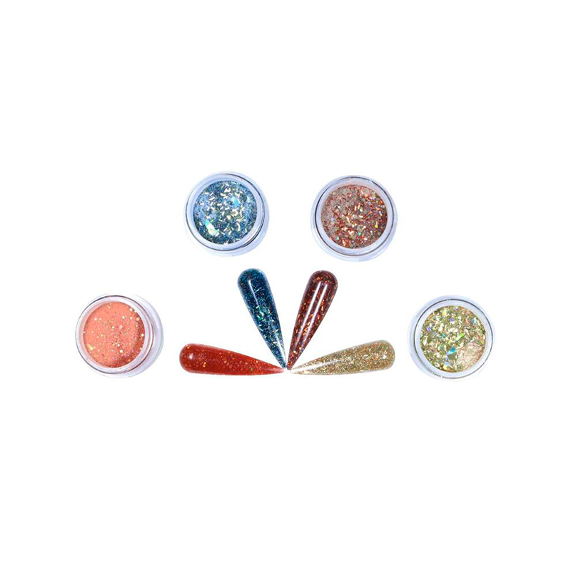 [NFCOL05Z0409] Colección Precious Stones Vol 2 Nail Factory | Polvo Acrílico con Variedad en Tonos para Construcción de Uñas Acrílicas | 0.5 Oz c/u.