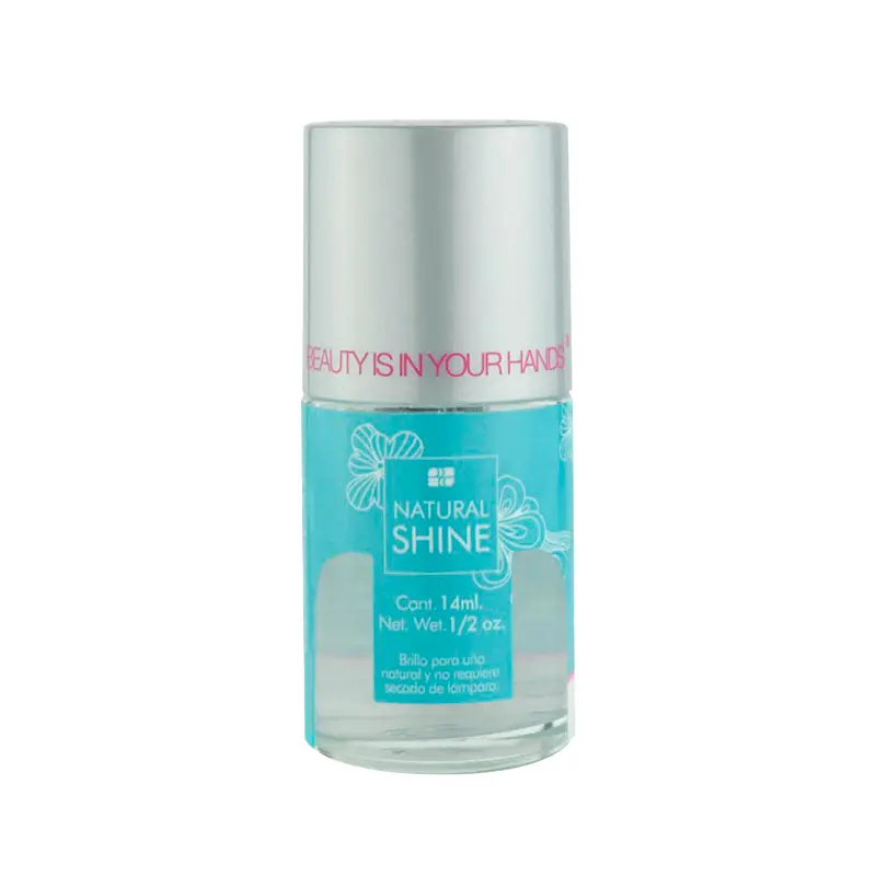 Natura Shine Nail Factory | Brillo para Sellado Final Transparente | 0.5 Oz