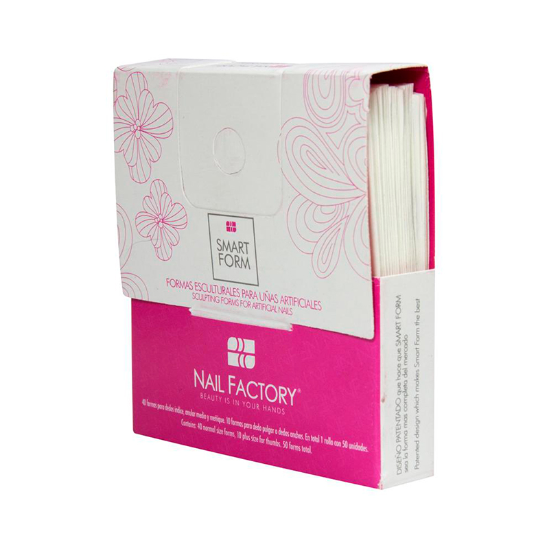 [NFTIP1PZ0101] Formas Para Uñas Esculturales Smart Form 30 Pzas