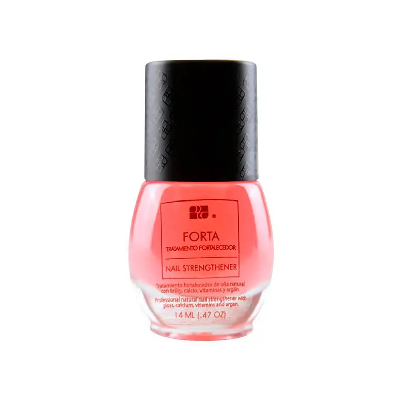 [NFTRA1PZ0009] Forta Nail Factory | Gel Fortalecedor de Uña Natural de Secado Instantáneo adicionado con Calcio, Vitaminas y Aceite de Argán | 0.5 Oz