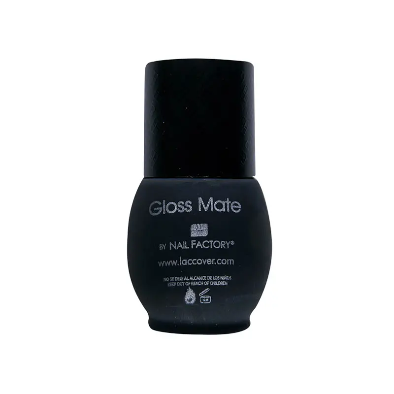 [LCGES05Z0162] Gloss Mate One Shot | Gel Tipo Top Coat para Sellado y Finalizado de Aplicación en Gel Semipermanente de Retirado Soak Off | Mate | 0.5 Oz