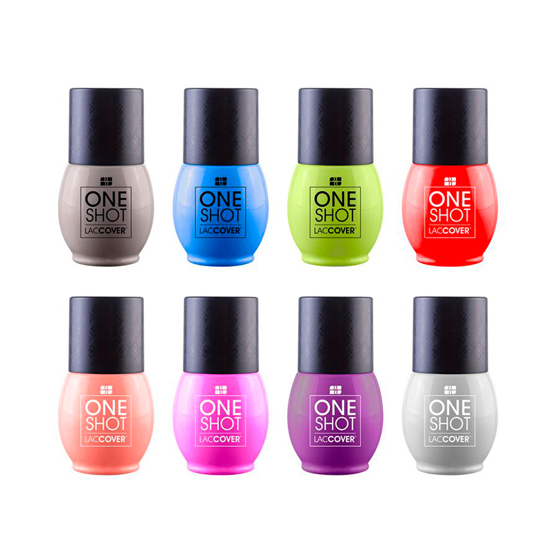 Colección Bloom One Shot | Gel Semipermanente 8 Tonos Distintos| 14 ml c/u.