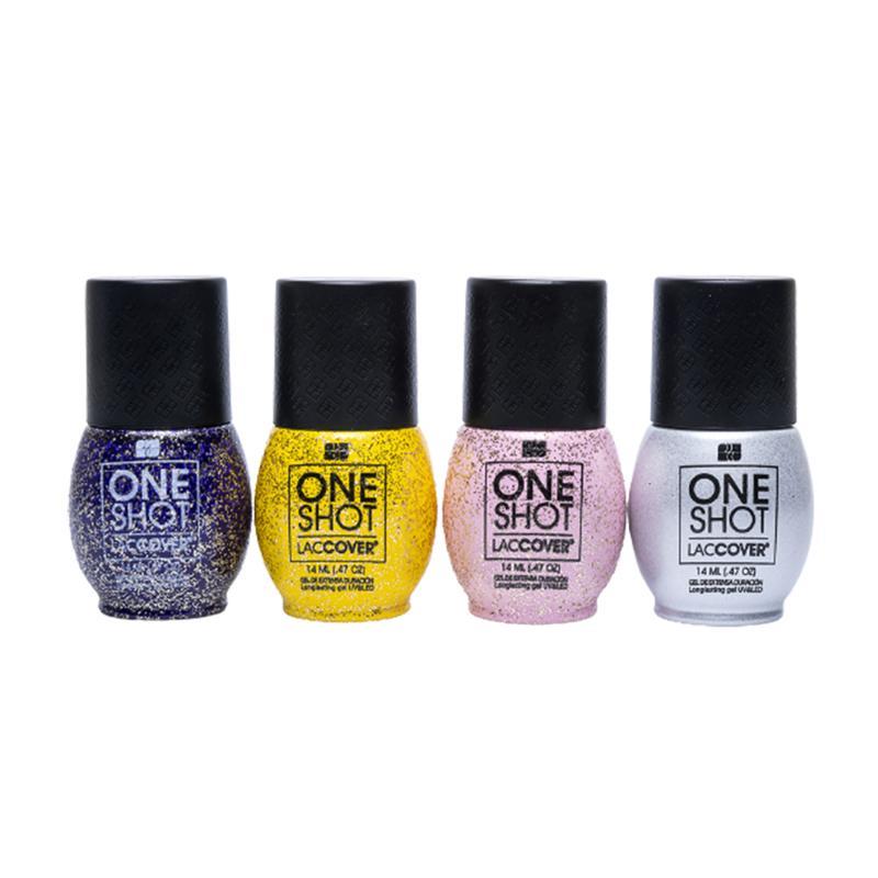 Colección Divinity Cleo One Shot | Gel Semipermanente de 3 Pasos con Efecto Texturizado | 4 Tonos Distintos| 14ml c/u.