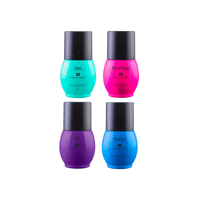Colección Selfie Vol 1 One Shot | Gel Semipermanente 4 Tonos Distintos| 14 ml c/u.