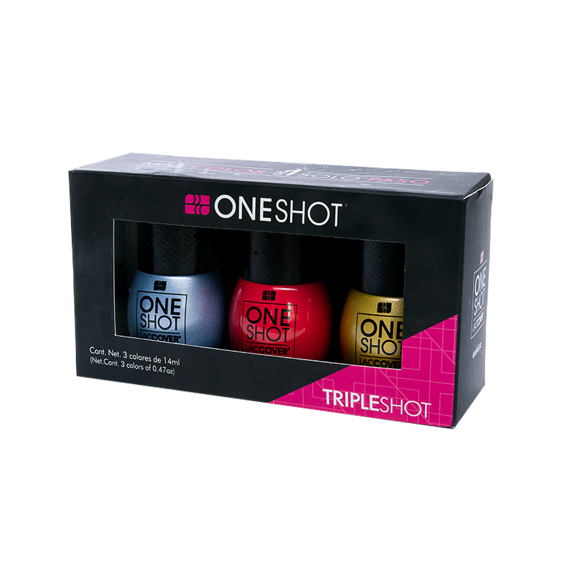 Triple Shot Amore One Shot | Gel Semipermanente 3 tonos | 14 ml c/u.