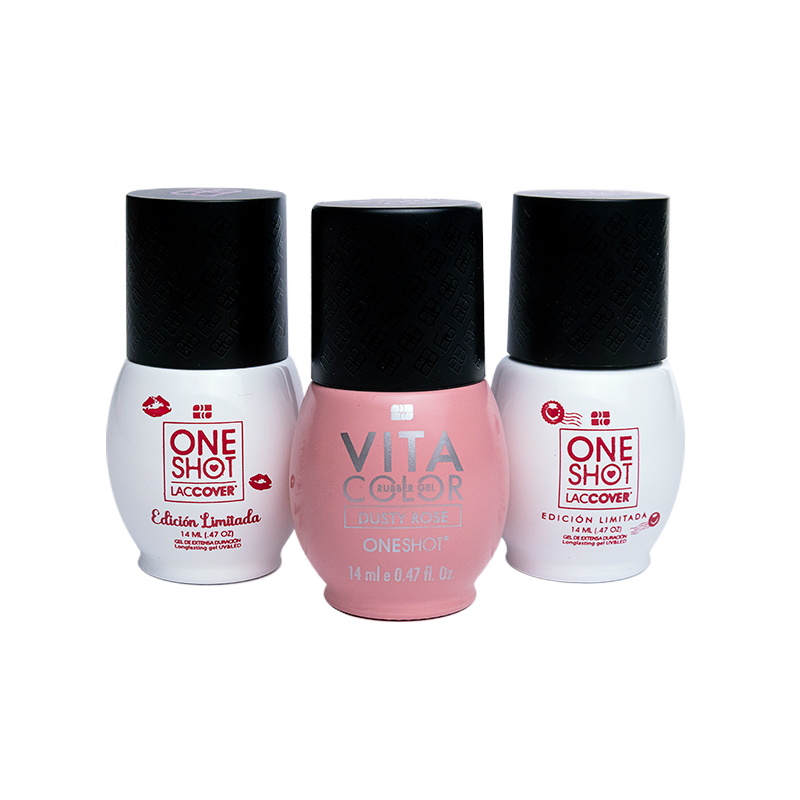 Triple Shot Love Letter One Shot | Gel Semipermanente 3 tonos | 14 ml c/u.