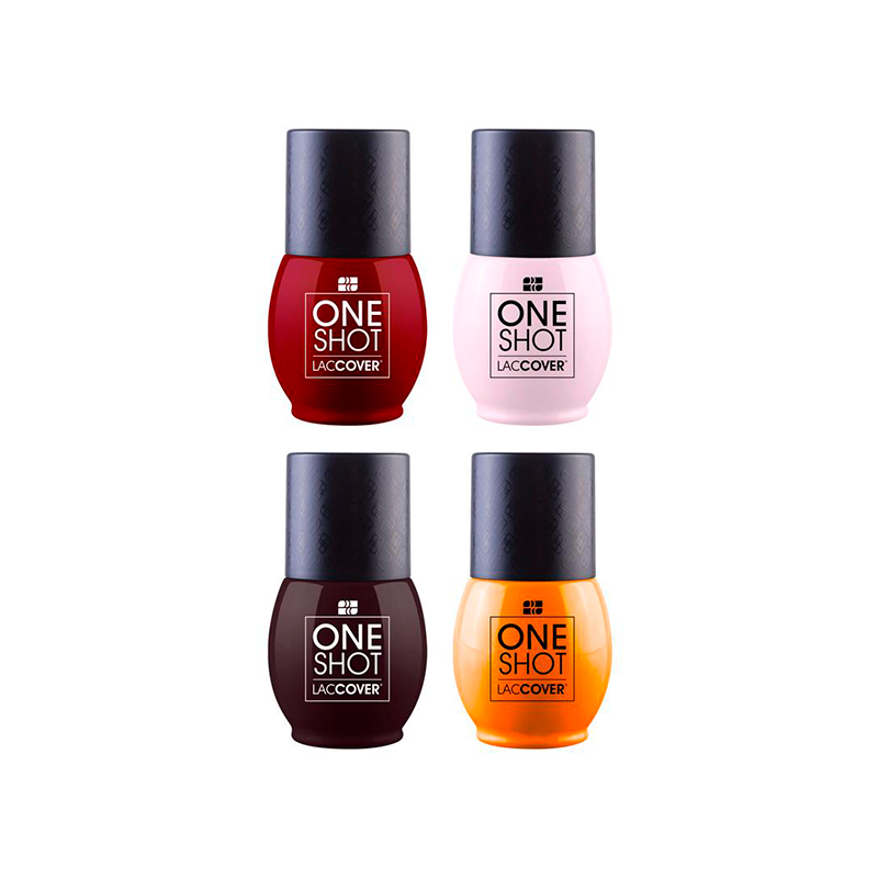 [LCCOL1PZ0014] Colección Hand Made Vol 1 One Shot | Gel Semipermanente 4 Tonos Distintos| 14 ml c/u.