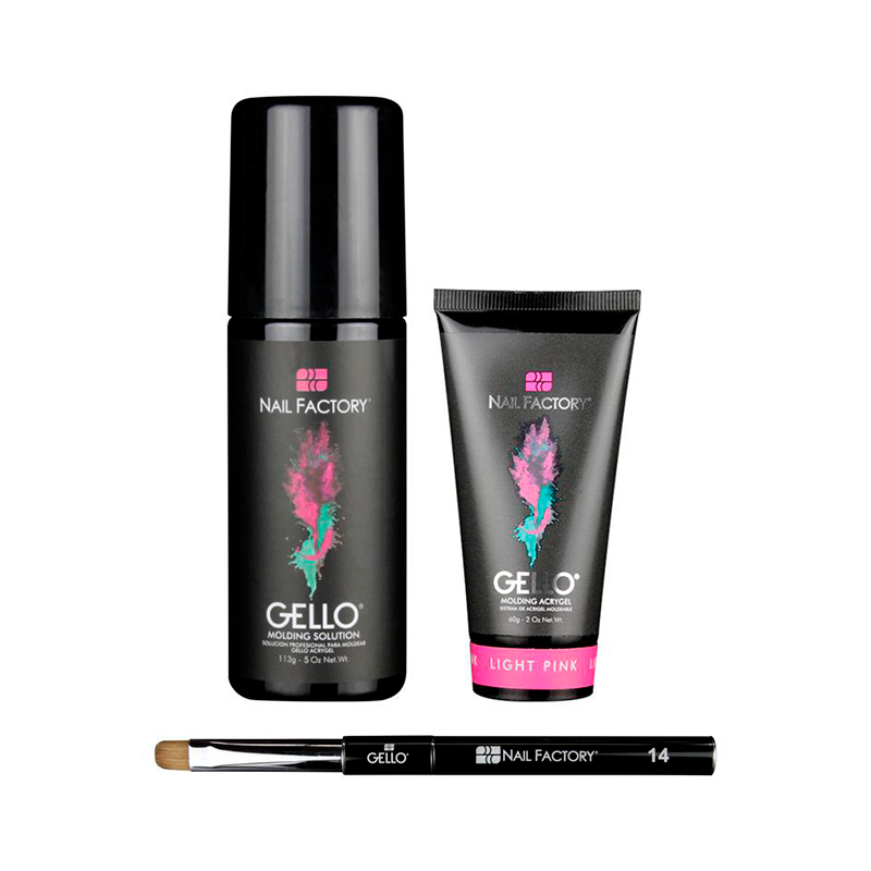 Kit Gel De Construcción Para Uñas Acrigel Gello Molding Gel