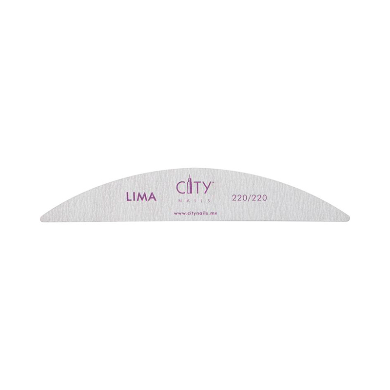 Lima Para Manicura Doble Cara Filo 220/220 City Nails