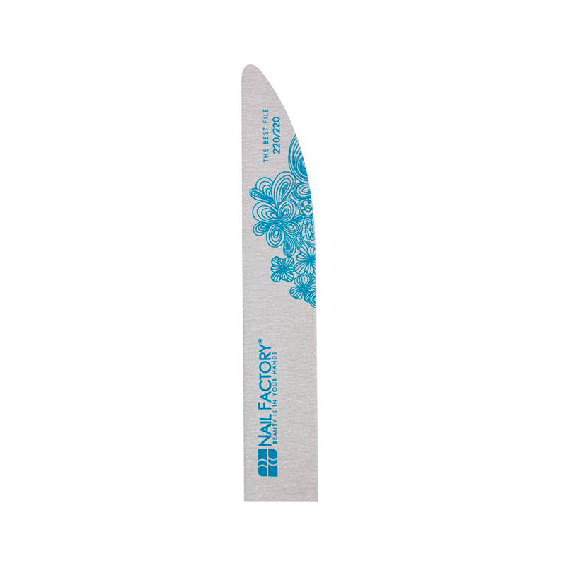 Lima Azul Nail Factory | Tipo Knife Doble Cara Grano 220/220 | 1 pz