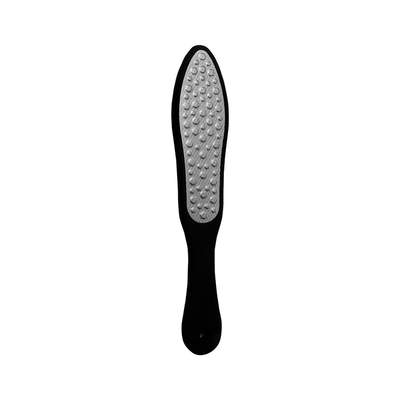 [NFLIM1PZ0050] Lima Pedicura Nail Factory | Extragrande para Pies Metálica con Doble Cara Agresiva y Media | Negra