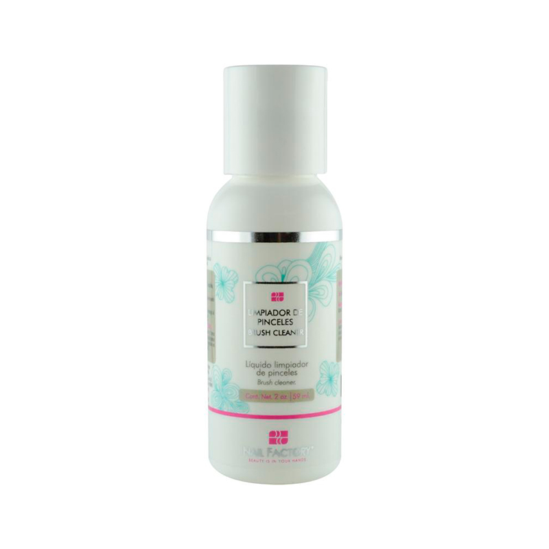 [NFLIQ2OZ0009] Brush Cleaner Nail Factory | Limpiador de Pinceles | 2 Oz