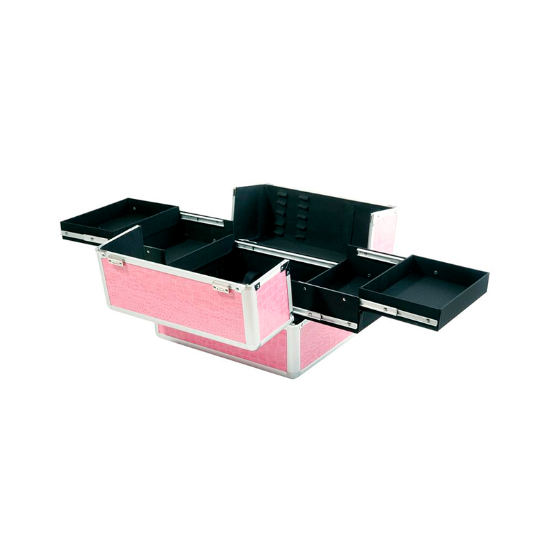 Maletín Reforzado Cosmetiquera Profesional Only Cases Pink