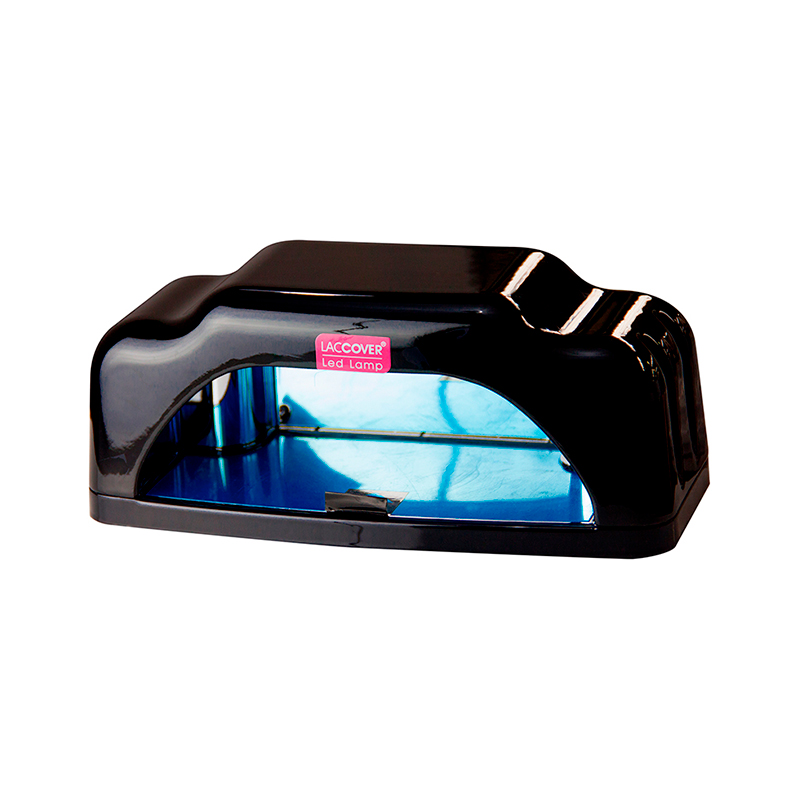 [LCLAL1PZ0001] Mini Lámpara Uv Led Para Uñas Color Negro 9 Watts