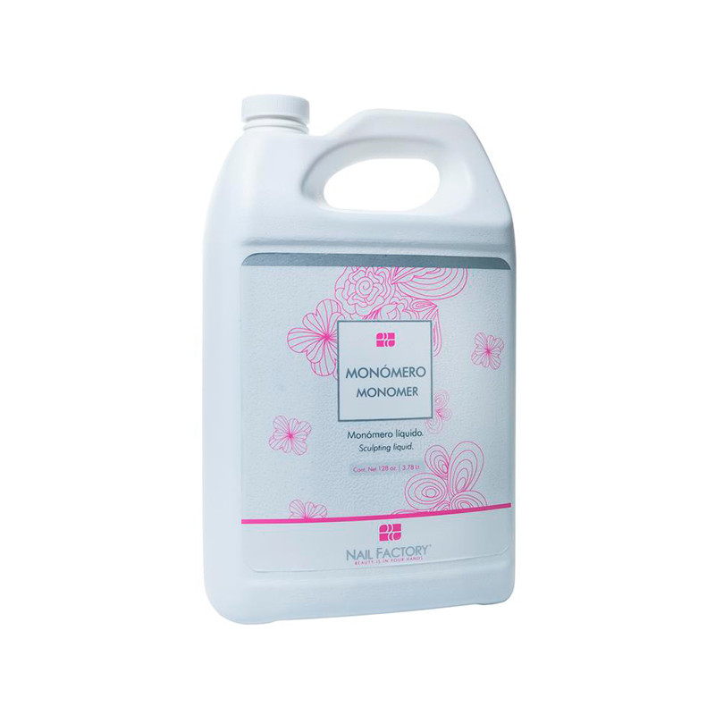 [NFMON1280005] Monómero Nail Factory | Monómero Líquido para Construcción de Uñas Acrílicas | 128 Oz