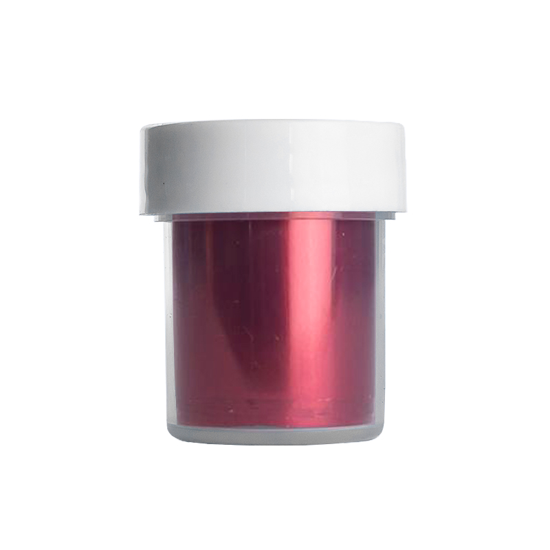 [NFDEC1PZ1341] Papel Foil Rojo Para Uñas