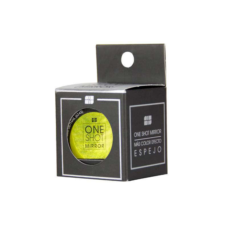 Pigmento En Polvo Para Uñas Con Efecto Espejo Color Oro 1g