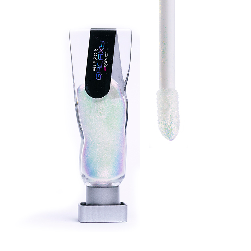 Mirror Galaxy One Shot | Efecto Cromo Pigmento Líquido para Efecto Iridiscente de Uñas | No. 2 | 0.17 Oz