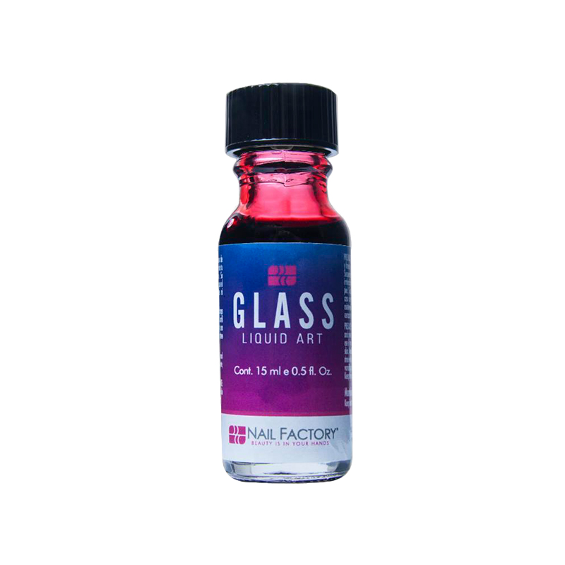 [NFLIQ05Z0018] Liquid Art Nail Factory | Gota de arte Pigmento Líquido para Monómero Decoración de Uñas | Rojo| 0.5 Oz c/u