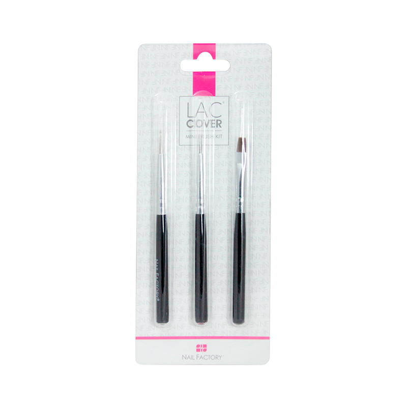 [LCKIT1PZ0014] Pinceles Para Decoración De Uñas Laccover