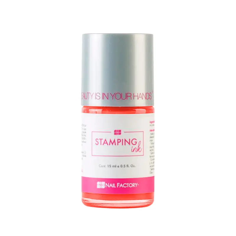 Pintura Stamping Nail Factory | Color Rosa | 0.5 Oz
