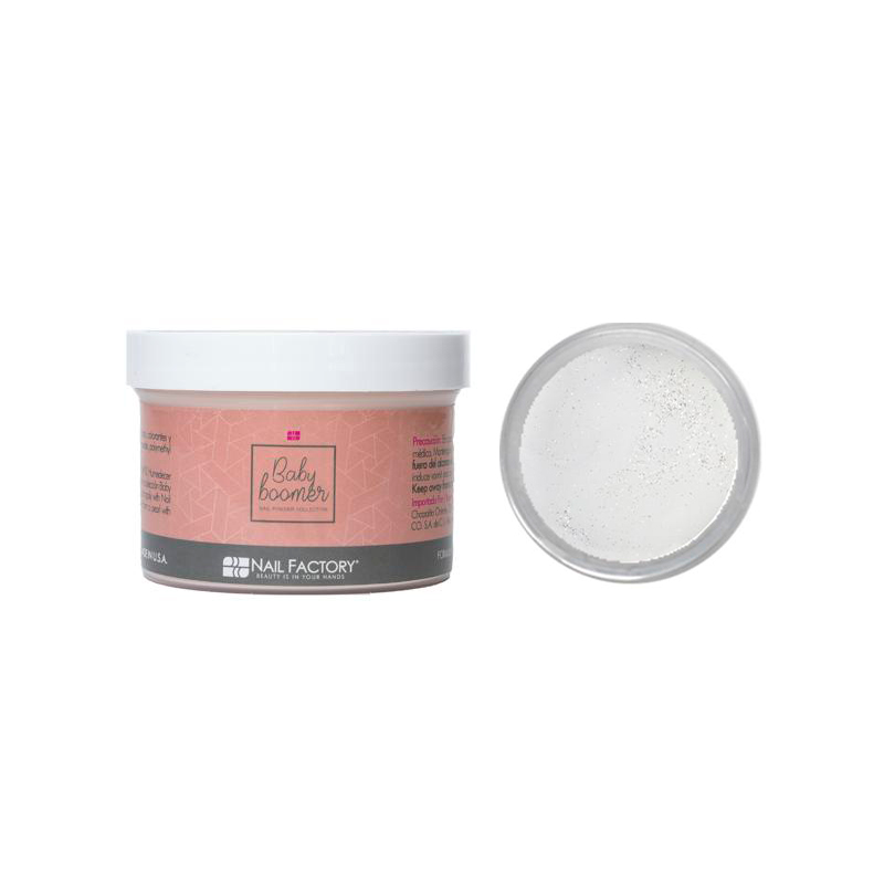 [NFCOL05Z0361] Acrílico Baby Boomer Nail Factory | Polvo Acrílico Color Pearl | 0.5 Oz