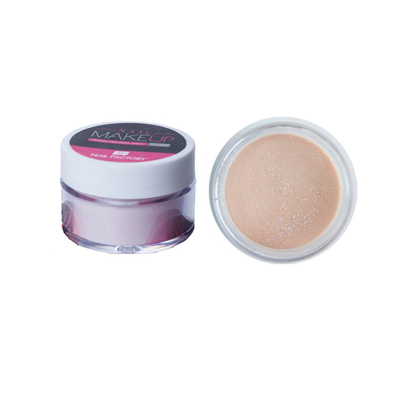[NFCOL05Z0135] Acrílico Make Up Nail Factory | Polvo Acrílico para Construcción de Uñas | Vol 1 #5 Soft Brown| 0.5 Oz