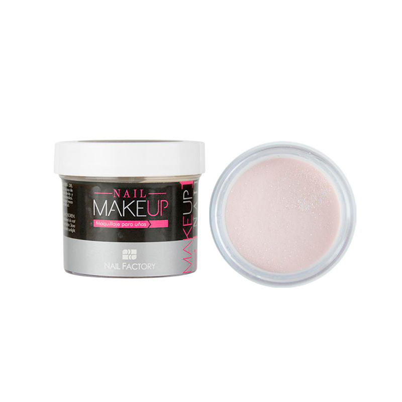 [NFCOL05Z0136] Acrílico Make Up Nail Factory | Polvo Acrílico para Construcción de Uñas | Vol 1 #6 Soft Pink| 0.5 Oz