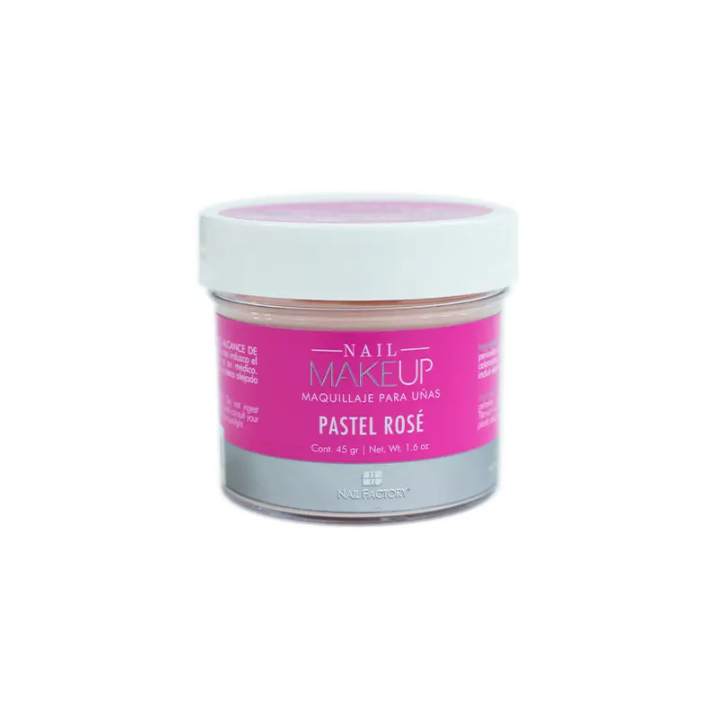 [NFCOL05Z0139] Acrílico Pastel Rose | Polvo Acrílico para Construcción de Uñas | 2 Oz