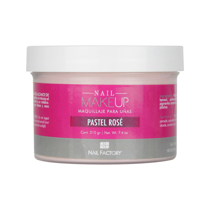 [NFCOL05Z0149] Acrílico Pastel Rose | Polvo Acrílico para Construcción de Uñas | 7 Oz
