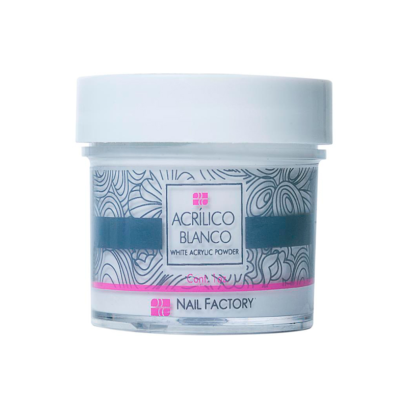 Polvo Acrílico Traslúcido Blanco 1 oz