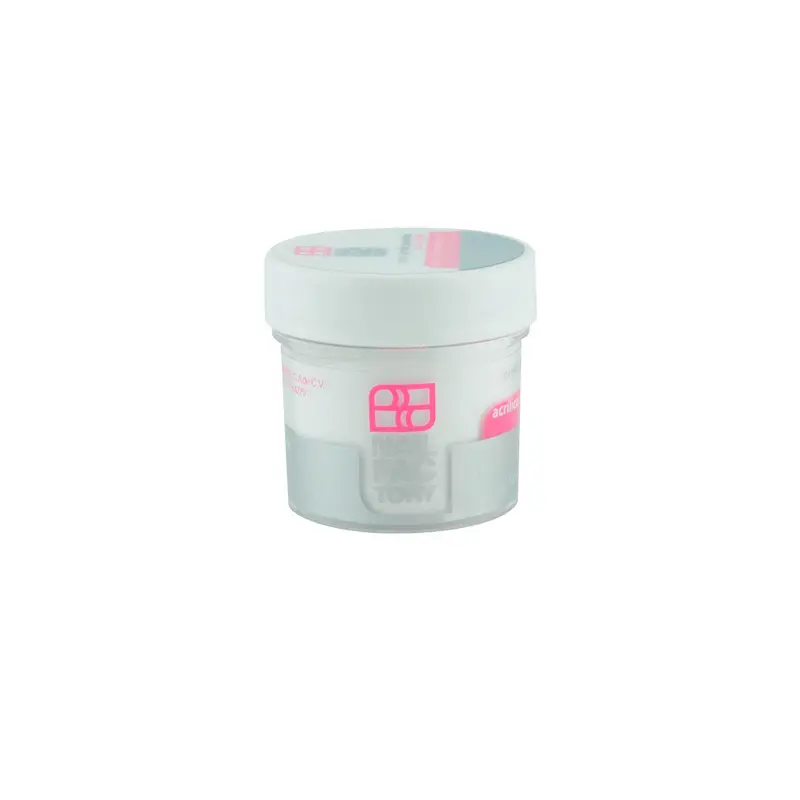 [NFACR1OZ0013] Acrílico Competencia Cristal Nail Factory | Polvo Acrílico de Secado Rápido para Construcción de Uñas | Cristal | 1 Oz