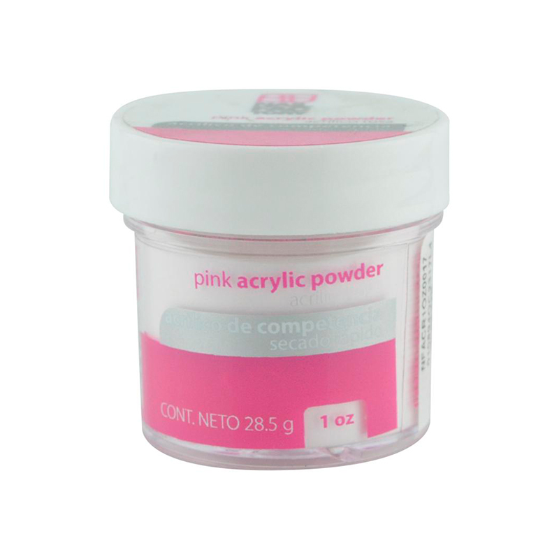 Polvo Acrílico Traslúcido De Competencia Rosado 1 oz