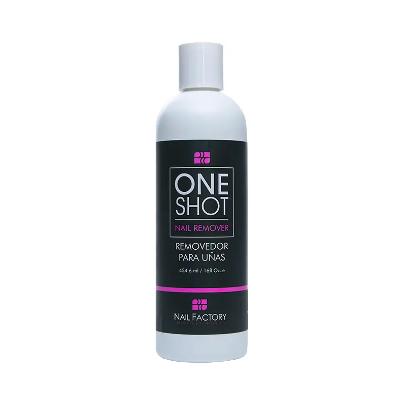 [LCLIQ16Z0002] Remover One Shot | Líquido Removedor de Uñas con Aloe Vera | 16 Oz